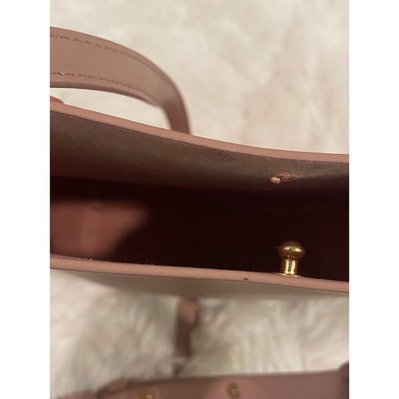 Anthropologie Samara Vegan Leather Medium Shoulder Crossbody Bag Purse - Picture 11 of 14